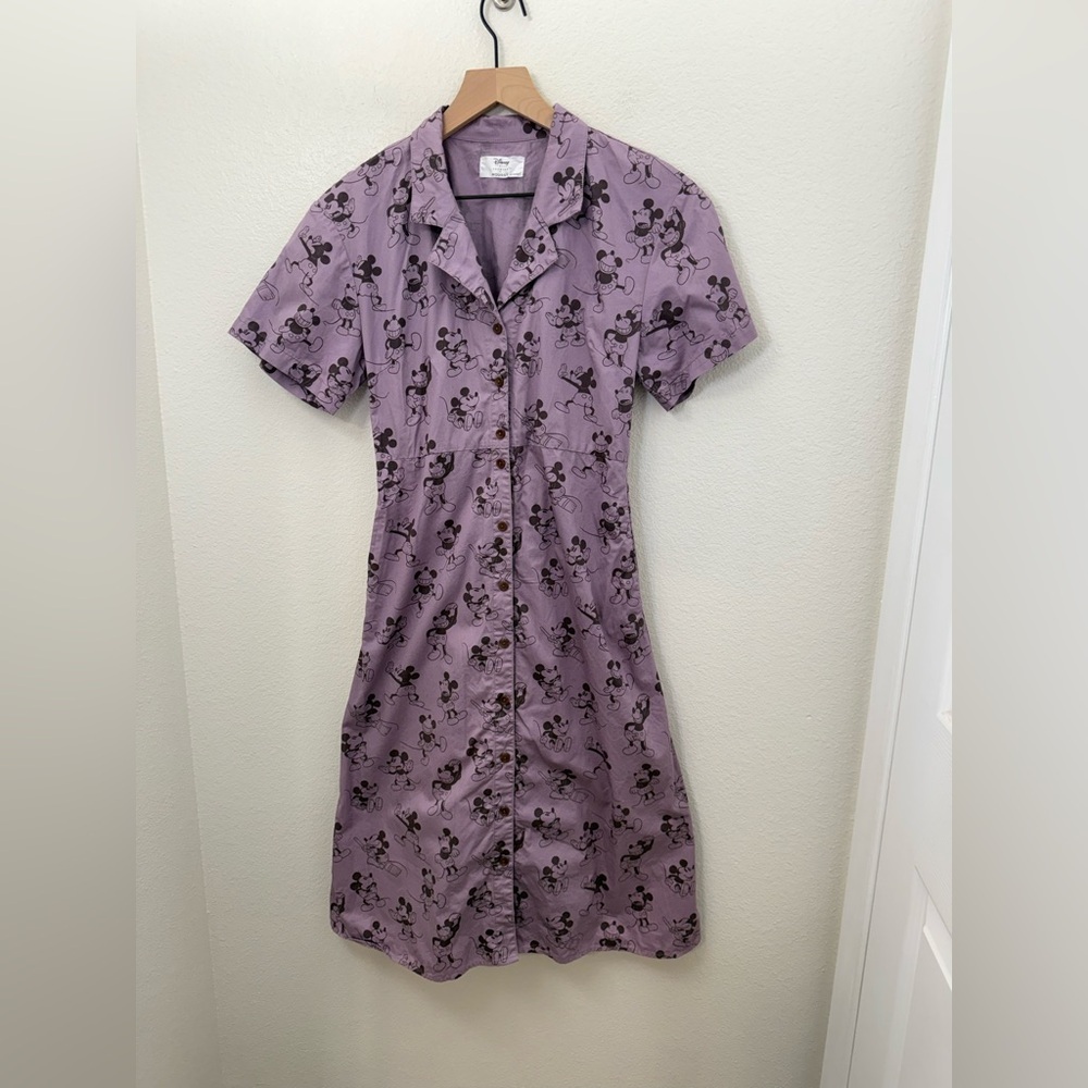 Disney by Moussy Allover Pattern Dress Size 1 (small) Women's